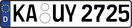 KA-UY2725