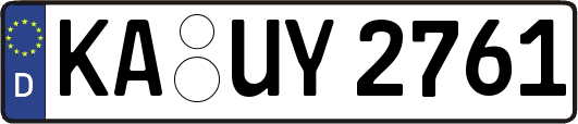 KA-UY2761