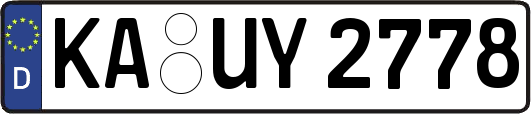 KA-UY2778