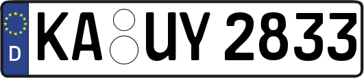 KA-UY2833