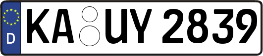 KA-UY2839