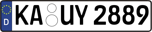 KA-UY2889