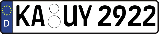 KA-UY2922