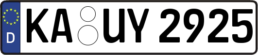 KA-UY2925