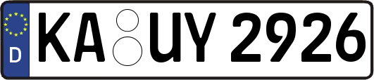 KA-UY2926