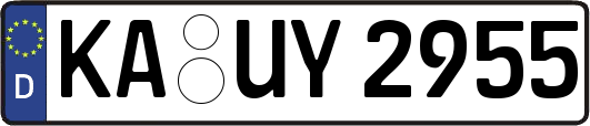KA-UY2955