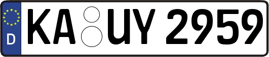 KA-UY2959