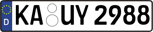 KA-UY2988