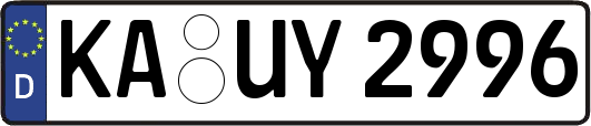 KA-UY2996