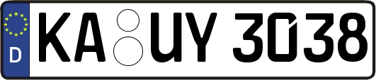 KA-UY3038