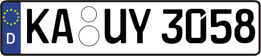 KA-UY3058