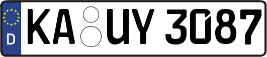 KA-UY3087