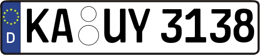 KA-UY3138