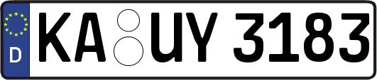 KA-UY3183