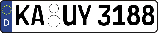 KA-UY3188