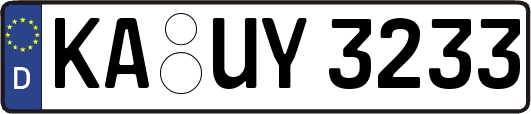 KA-UY3233