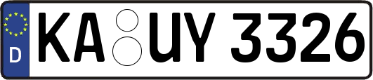 KA-UY3326