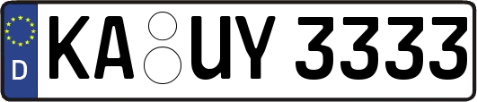 KA-UY3333
