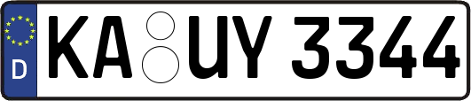 KA-UY3344