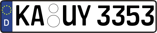 KA-UY3353
