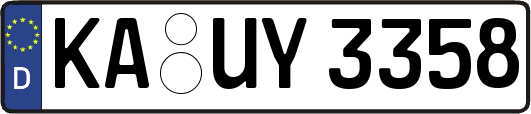 KA-UY3358