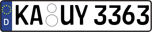 KA-UY3363