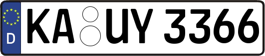 KA-UY3366