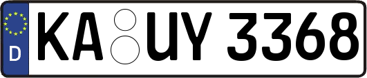 KA-UY3368