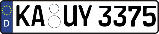 KA-UY3375