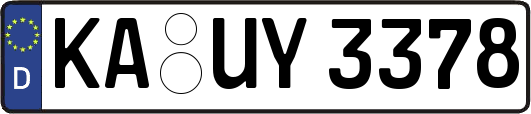 KA-UY3378