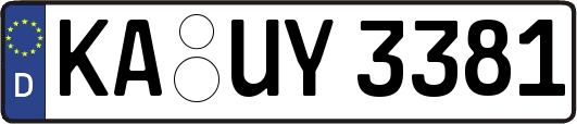 KA-UY3381