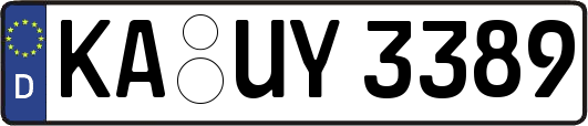 KA-UY3389