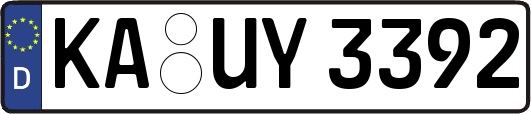 KA-UY3392
