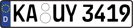 KA-UY3419