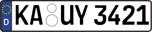 KA-UY3421