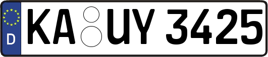KA-UY3425