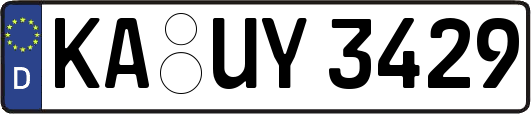KA-UY3429