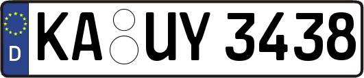KA-UY3438