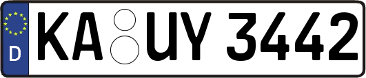 KA-UY3442