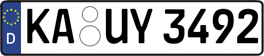 KA-UY3492