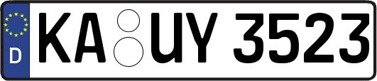 KA-UY3523