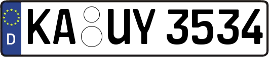 KA-UY3534