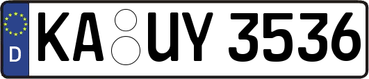 KA-UY3536