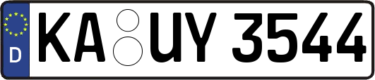 KA-UY3544