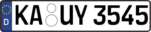 KA-UY3545