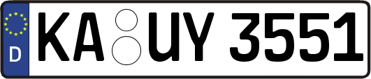 KA-UY3551