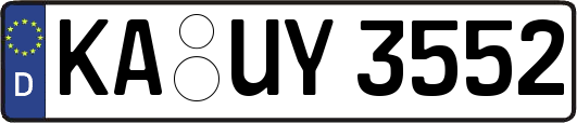 KA-UY3552
