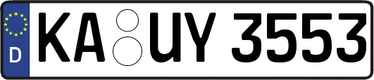KA-UY3553