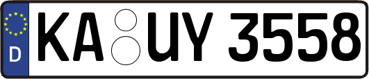 KA-UY3558