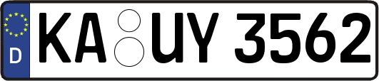 KA-UY3562